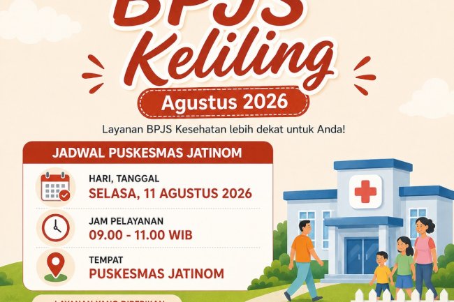 BPJS KELILING DI PUSKESMAS JATINOM HADIR KEMBALI