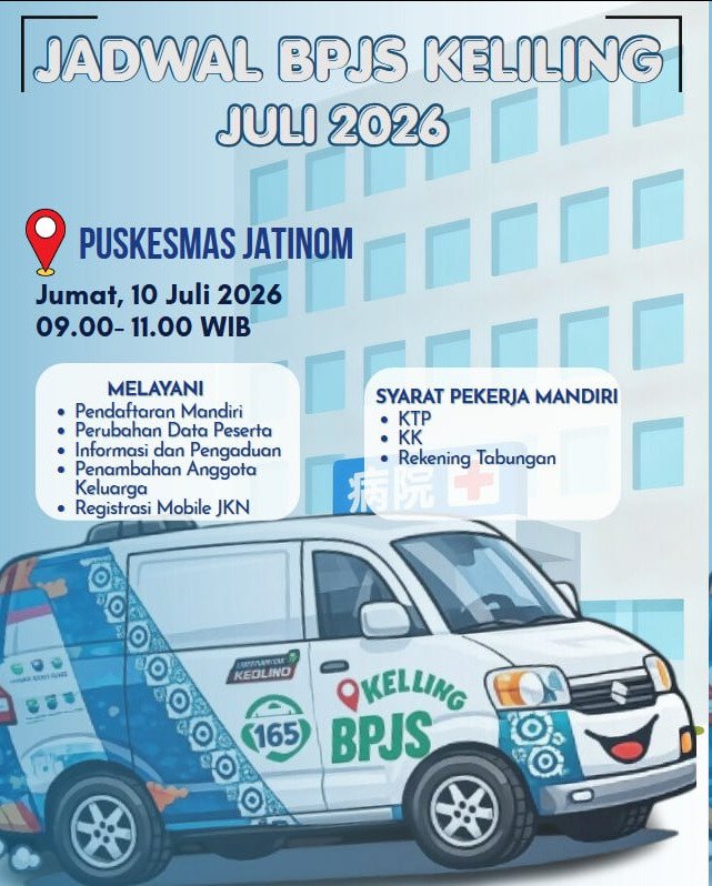 BPJS KELILING BULAN JULI 2026